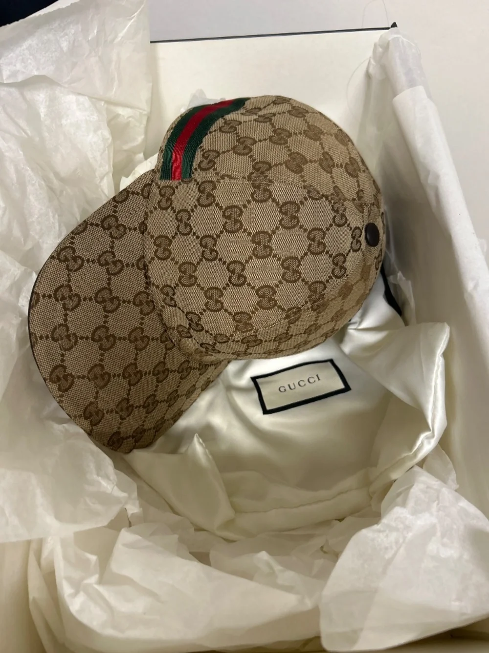 Original GG Canvas Baseball Hat